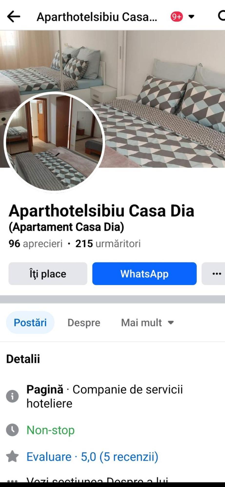 Apartament Casa Dia 1 Sibiu Eksteriør billede